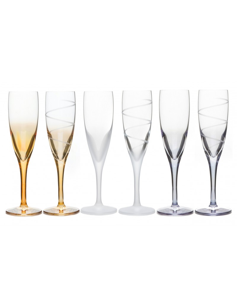 Wedgwood Vera Wang With Love Gold - Juego de flautas para tostadas - Yaxa