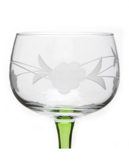 Saint Louis Service De 6 Verres à Vin Rouge En Cristal Taillé, Modèle